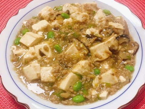 彩り麻婆豆腐✧˖°（枝豆orコーン）